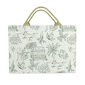 Jungle Toile Carryall Tote Bags
