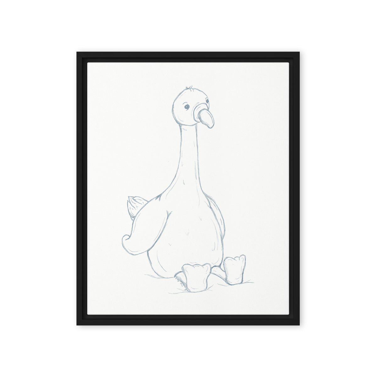 Black frame Frederick the Flamingo Kimmie Palmer Mays