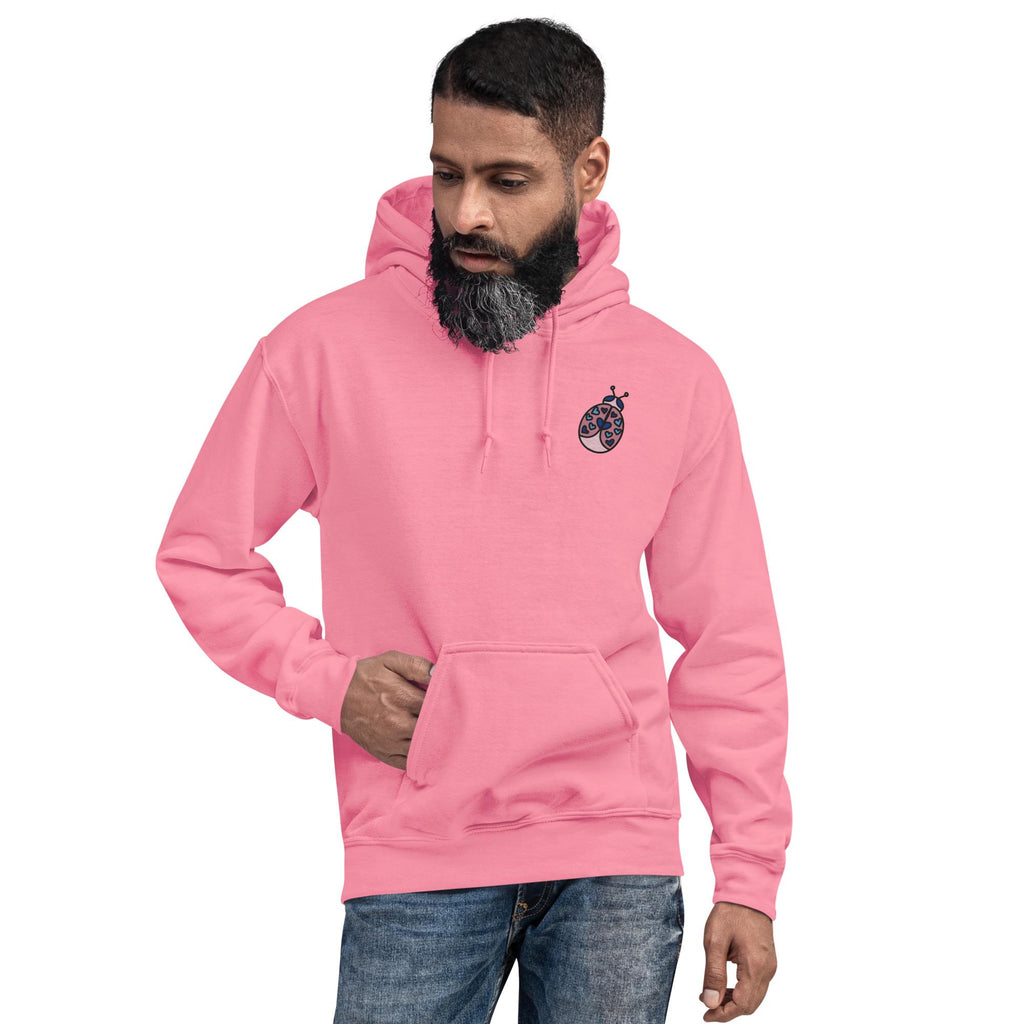 Embroidered Ladybug Unisex Hoodie