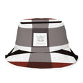 Alabama Plaid Reversible bucket hat
