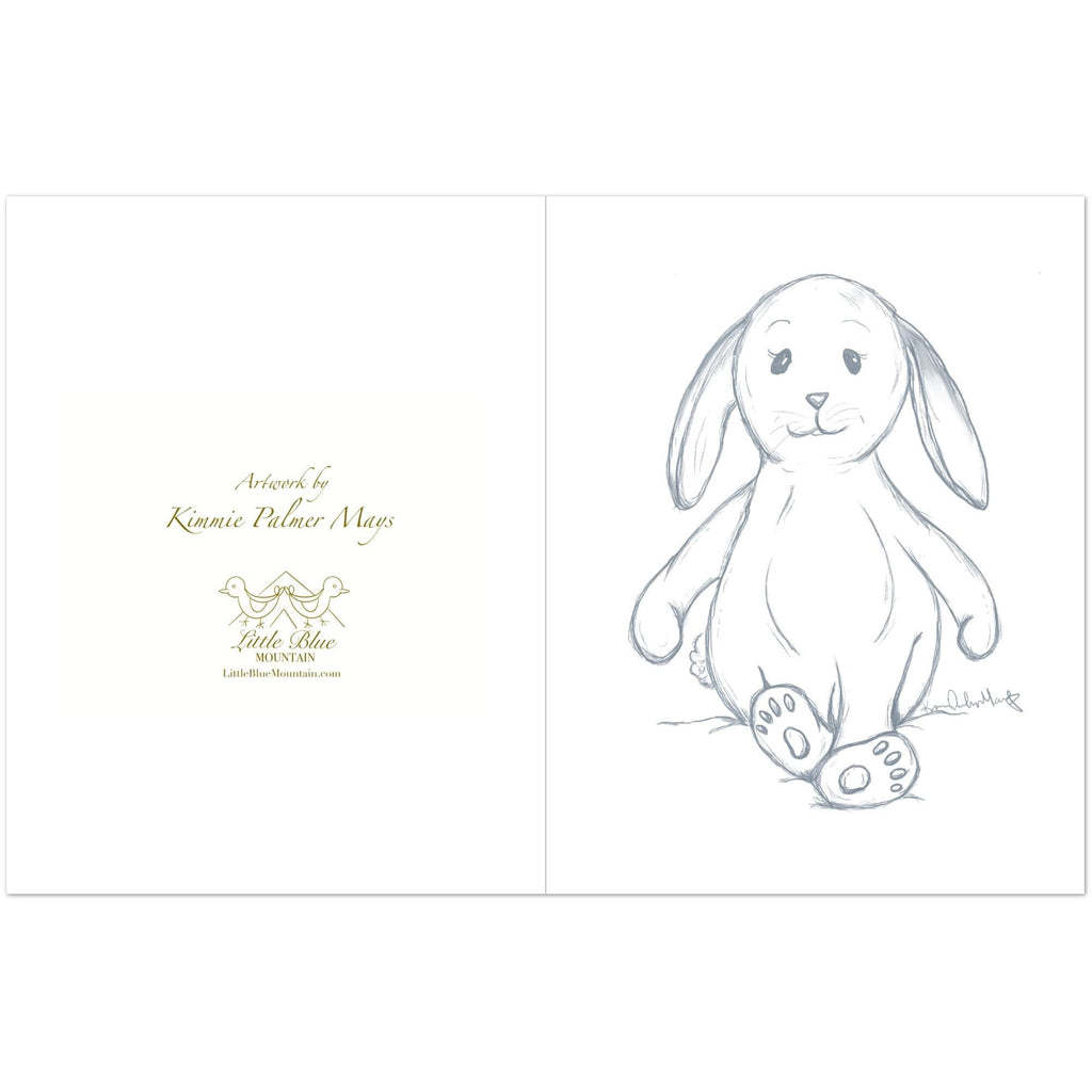 Cotton the Bunny Pack of 10 Greeting Cards