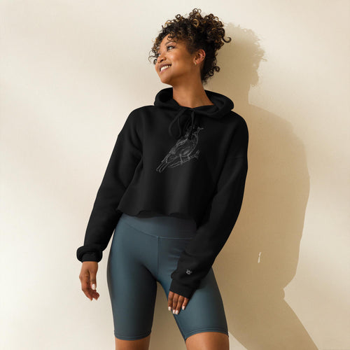 Bluebird Crop Hoodie