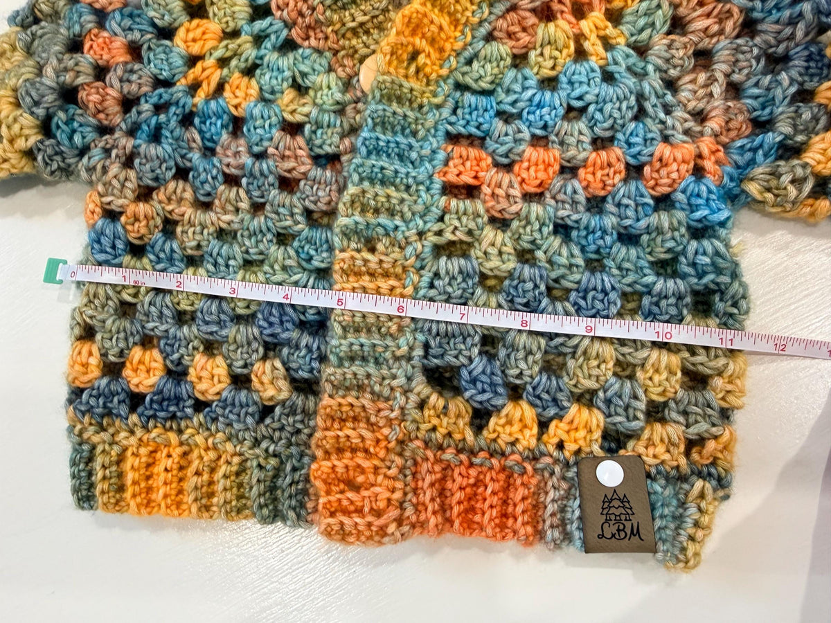 Crocheted Handmade Infant Cardigan