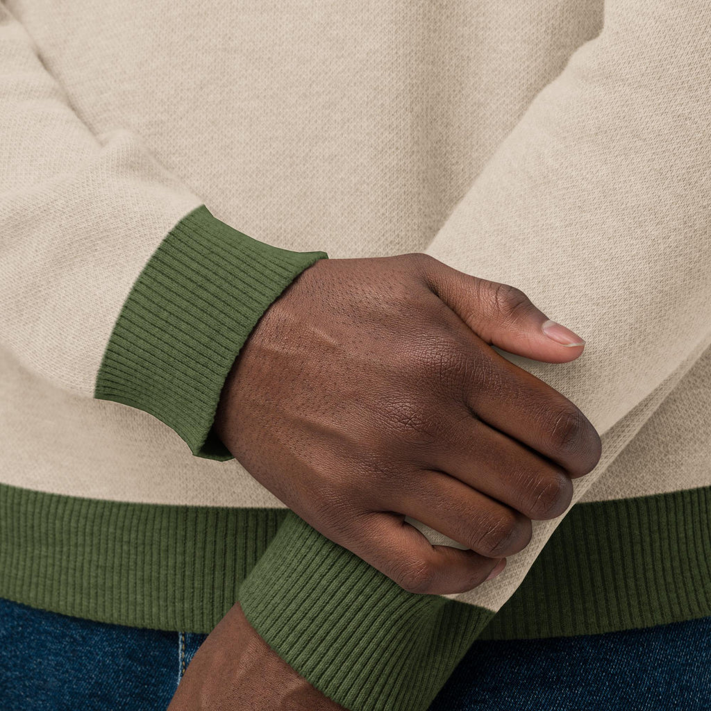 Fall Leaves Knitted Crew Neck Sweate