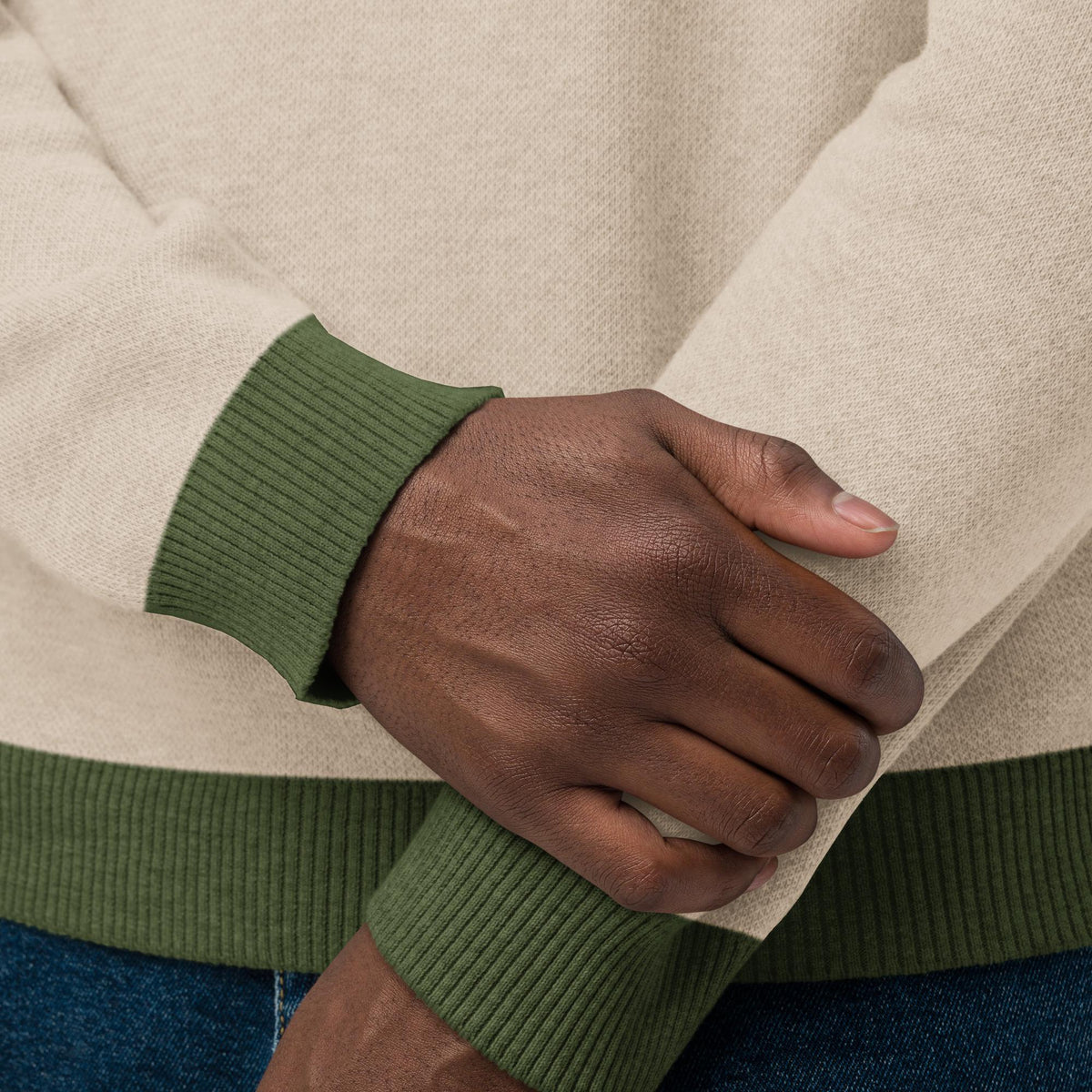 Fall Leaves Knitted Crew Neck Sweate