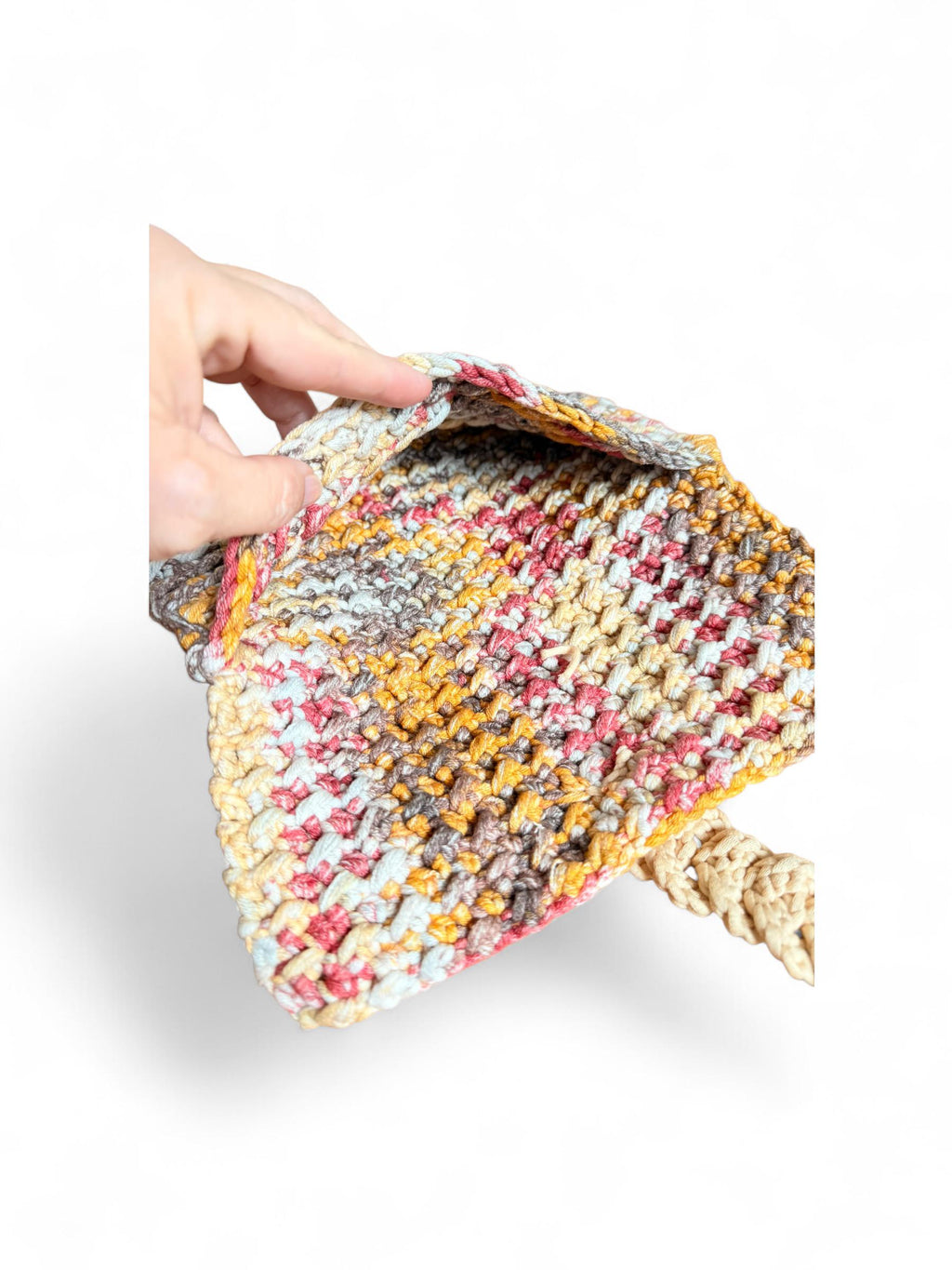 Crochet Bag, Art Bag, Make-up Bag, Pencil Case
