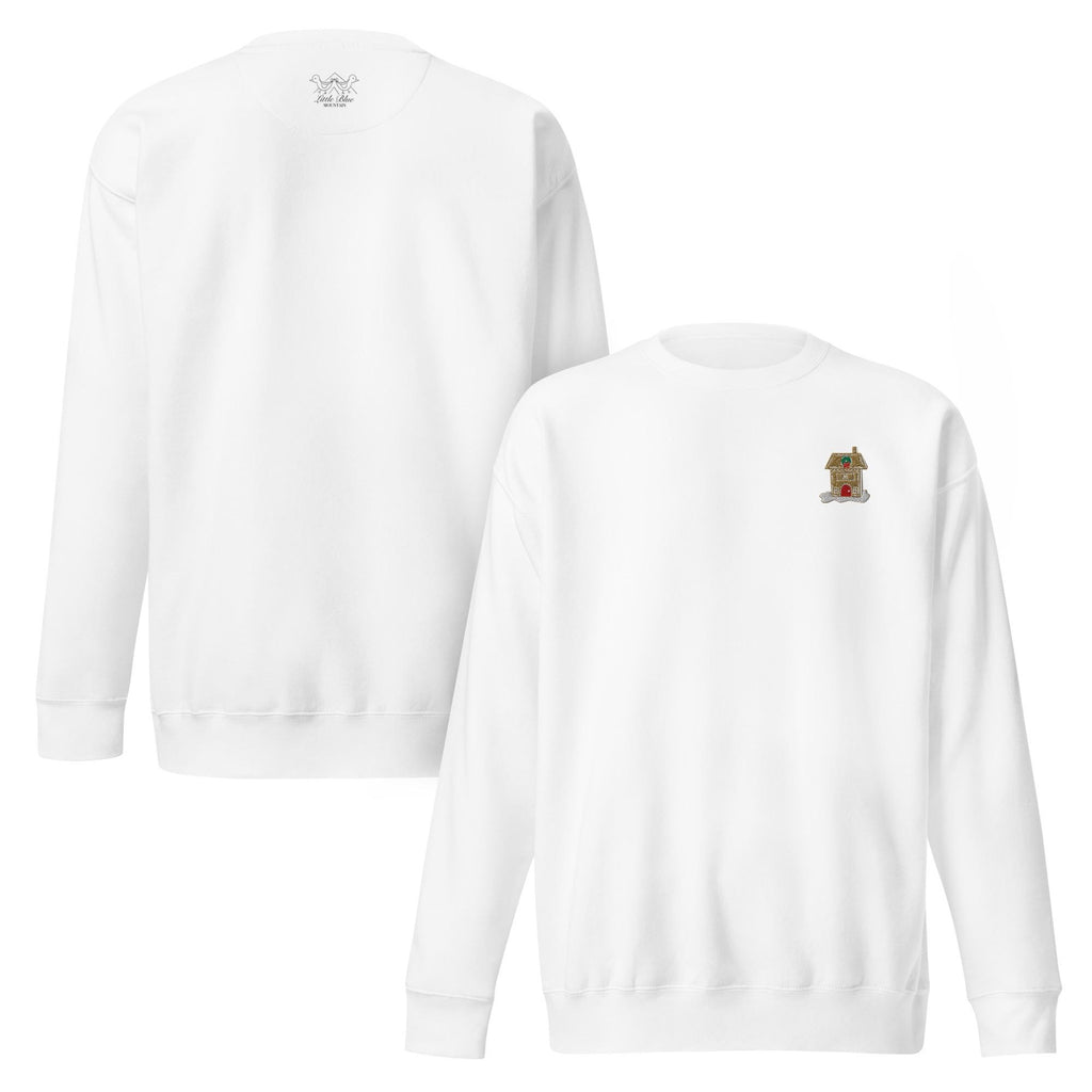 Gingerbread Monogrammed and Embroidered Sweatshirt (Unisex Premium)