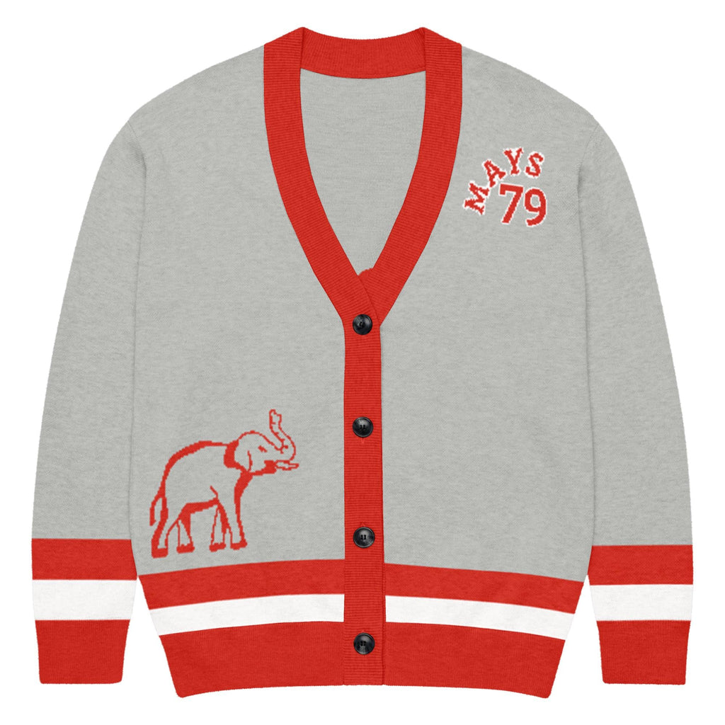 Personalized College Knitted Cardigan